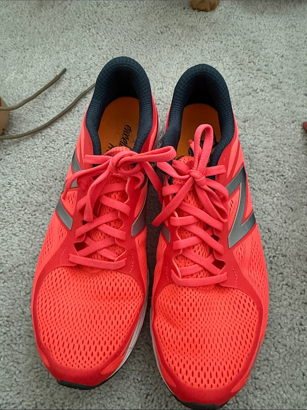 New Balance Men’s Athletic Shoes - Coral/Gray
